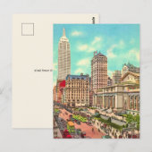 NYC - 42nd Street & 5th Ave. Ansichtkaart Briefkaart (Voorkant / Achterkant)