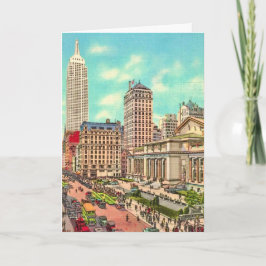 NYC - 42nd Street & 5th Ave. kaart