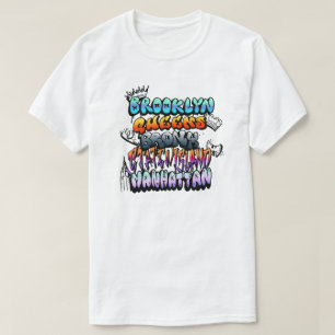 NYC 5 Boroughs Graffiti T-shirt
