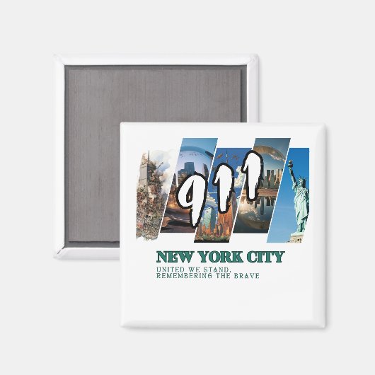 NYC 911 MAGNEET (Voorkant / Achterkant)