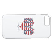 NYC American Flag Heart Case-Mate iPhone Case (Achterkant (Horizontaal))