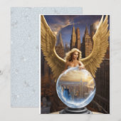 NYC Angel Bedankkaart (Voorkant / Achterkant)