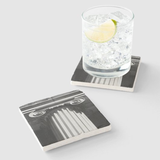 NYC-architectuur I Stenen Onderzetter (Zijkant)