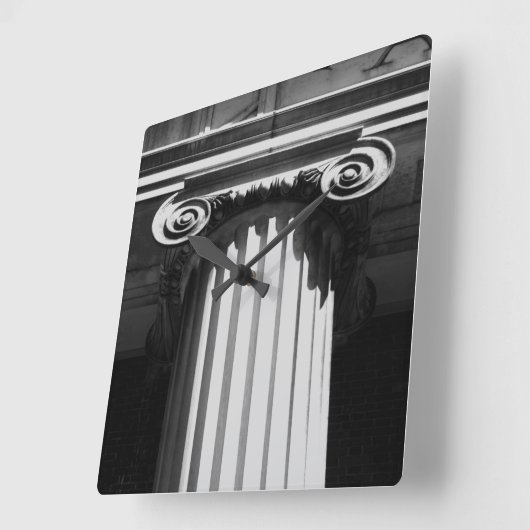 NYC-architectuur I Vierkante Klok (Hoek)