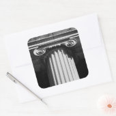 NYC-architectuur I Vierkante Sticker (Envelop)