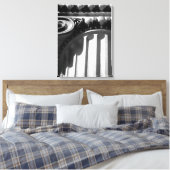 NYC-architectuur III Canvas Afdruk (Insitu (Slaapkamer))