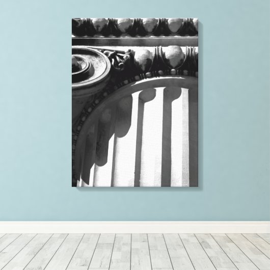 NYC-architectuur III Canvas Afdruk (Insitu (Houten vloer))