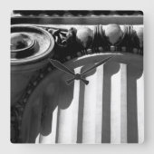 NYC-architectuur III Vierkante Klok (Voorkant)