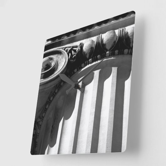 NYC-architectuur III Vierkante Klok (Hoek)