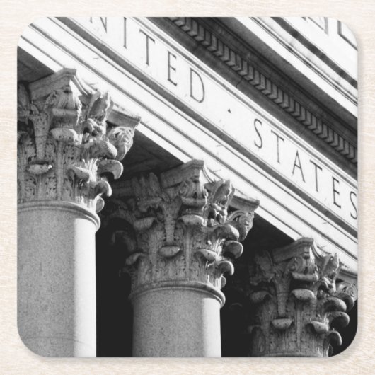 NYC Architectuur VIII Kartonnen Onderzetters (Voorkant)