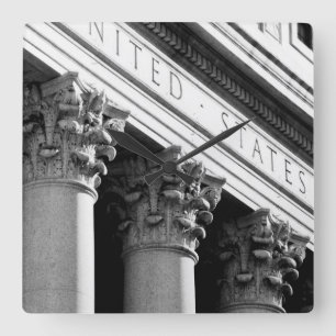 NYC Architectuur VIII Vierkante Klok