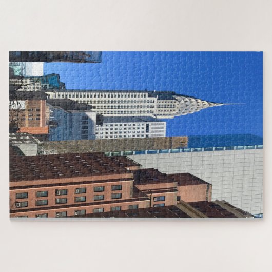 NYC Art Deco Skyscraper Chrysler Building Legpuzzel (Horizontaal)