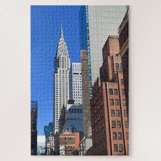 NYC Art Deco Skyscraper Chrysler Building Legpuzzel (Verticaal)
