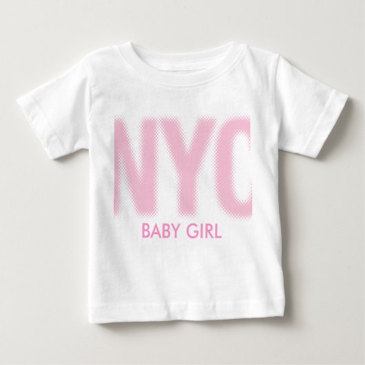 NYC BABY GIRL T-shirt (Voorkant)