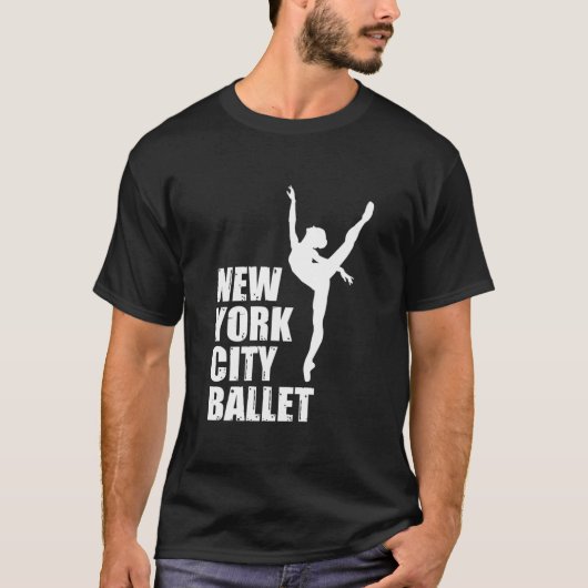 Nyc Ballet Shirt Ballerina Dancer New York Dancing (Voorkant)