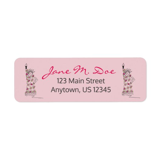 NYC beeld van de Valentijnsdag van de Rozen van de Etiket (Voorkant)