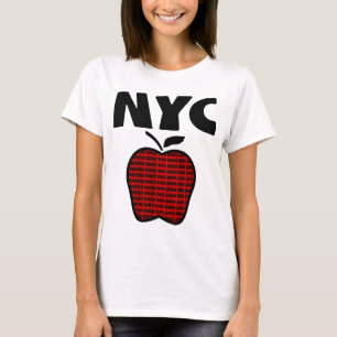 NYC - Big Apple met alle 5 boroughs T-shirt