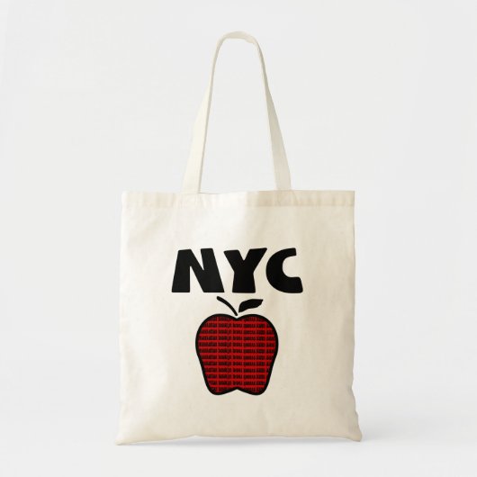 NYC - Big Apple met alle 5 boroughs Tote Bag (Voorkant)