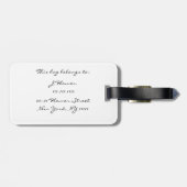 NYC Big Letters Bagagelabel (Achterkant horizontaal)