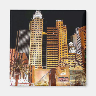 NYC bij Night-Magnet Magneet