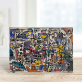 NYC Bird’s Eye-Uitzicht | Joaquín Torres-García Kaart