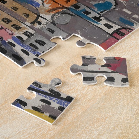 NYC Bird’s Eye-Uitzicht | Joaquín Torres-García Legpuzzel (Zijkant)