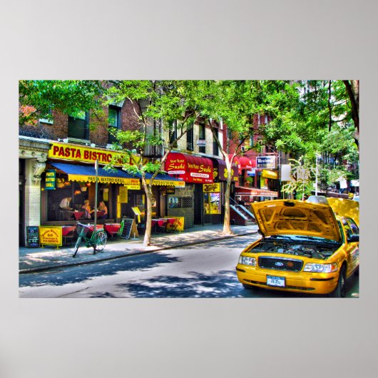 nyc bistro poster (Voorkant)