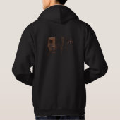 NYC Black Hoodie voor Heren: Urban Edge. (Achterkant)