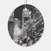 NYC Black & White Ornament (Links)