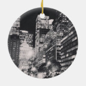 NYC Black & White Ornament (Achterkant)