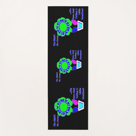 NYC Blooms Yogamat (Voorkant)