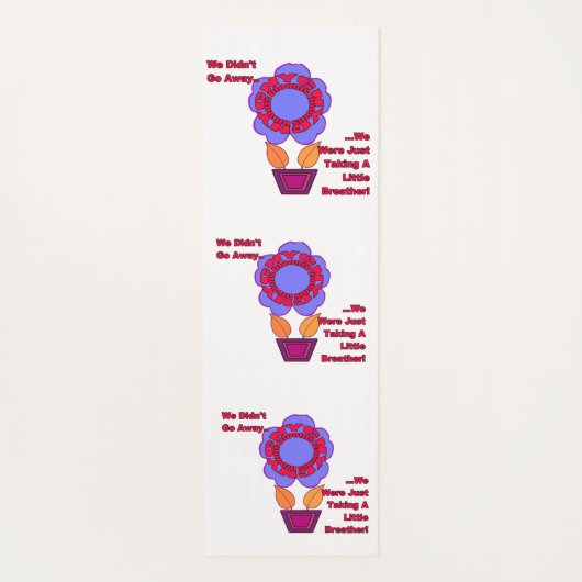 NYC Blooms Yogamat (Achterkant)