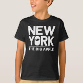 NYC Bold "De Grote Appel" T-shirt (Voorkant)