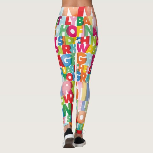 NYC Boroughs Leggings (Achterkant)