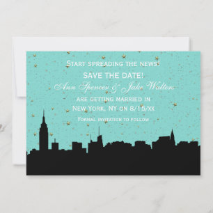 NYC brede silhouet doe-het-zelf achtergrondkleur s Kaart