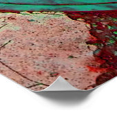 NYC Broadway Street Manhole Hoesje Art Print (Hoek)