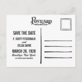 NYC Brooklyn Bridge | Het Briefkaart Datum opslaan (Achterkant)