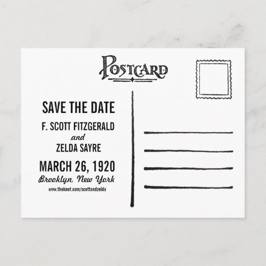 NYC Brooklyn Bridge | Het Briefkaart Datum opslaan (Achterkant)