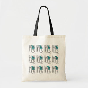 NYC Brooklyn Bridge Kerstmis Chanoeka Vakantie NY Tote Bag