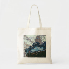 NYC Bryant Park Merry Go Ronde Foto Tote Bag