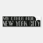 NYC BUMPERSTICKER (Voorkant)
