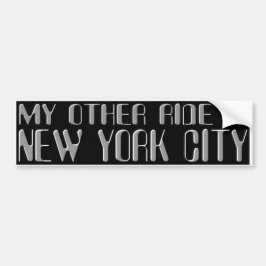NYC BUMPERSTICKER