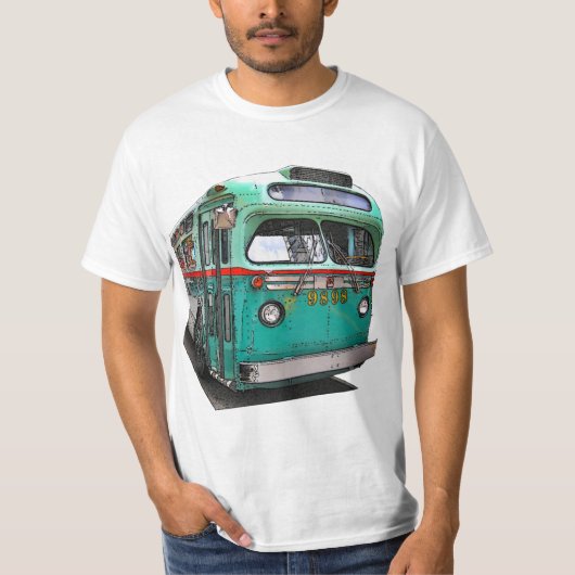 NYC Bus T-shirt (Voorkant)