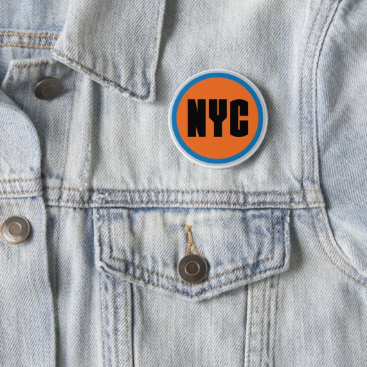 NYC-Button Ronde Button 5,7 Cm (In situ)