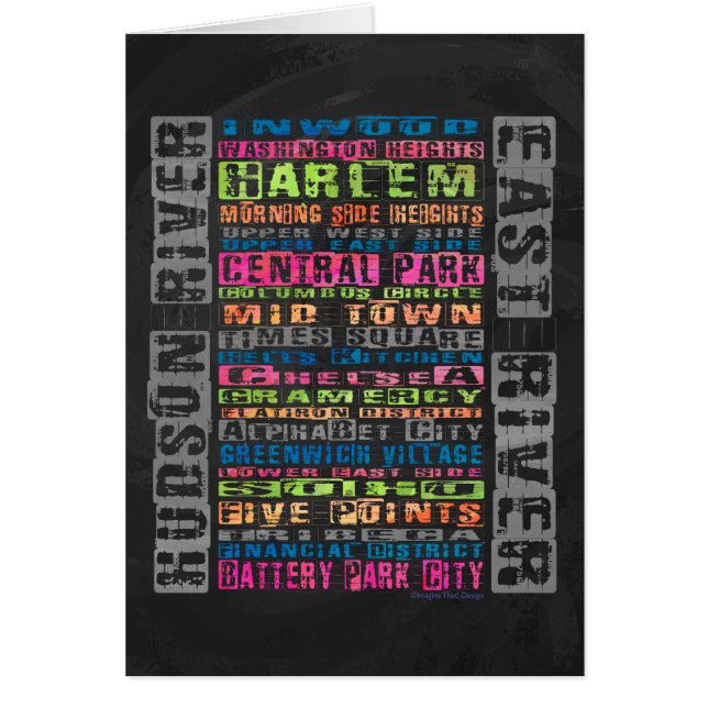 NYC Buurt Regenboog (Voorkant)