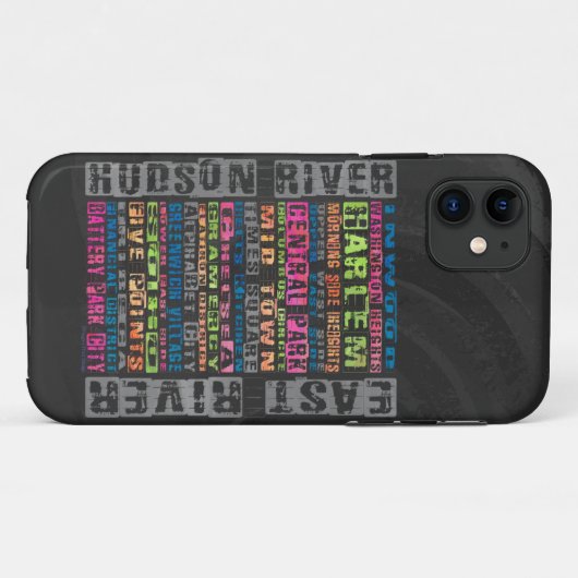 NYC Buurt Regenboog Case-Mate iPhone Case (Achterkant (horizontaal))