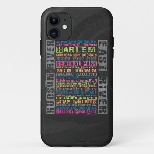 NYC Buurt Regenboog Case-Mate iPhone Case (Achterkant)