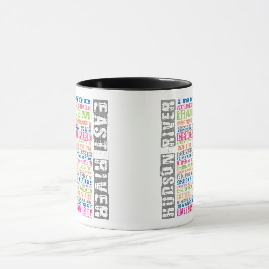 NYC Buurt Regenboog Mok (Midden)