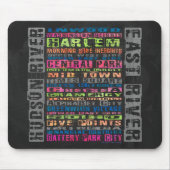 NYC Buurt Regenboog Muismat (Voorkant)