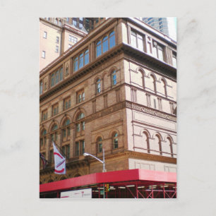 NYC Carnegie Hall Briefkaart